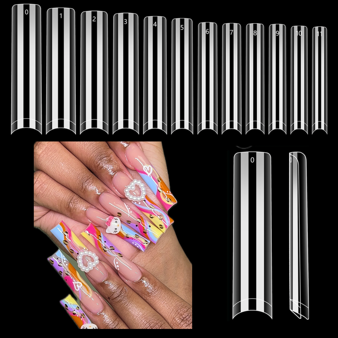 3XL Square Nail tips - Ongles Icy Acrylix